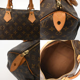 LOUIS VUITTON ルイヴィトン モノグラム スピーディ 30 ブラウン M41526 レディース モノグラムキャンバス ハンドバッグ Bランク 中古 銀蔵