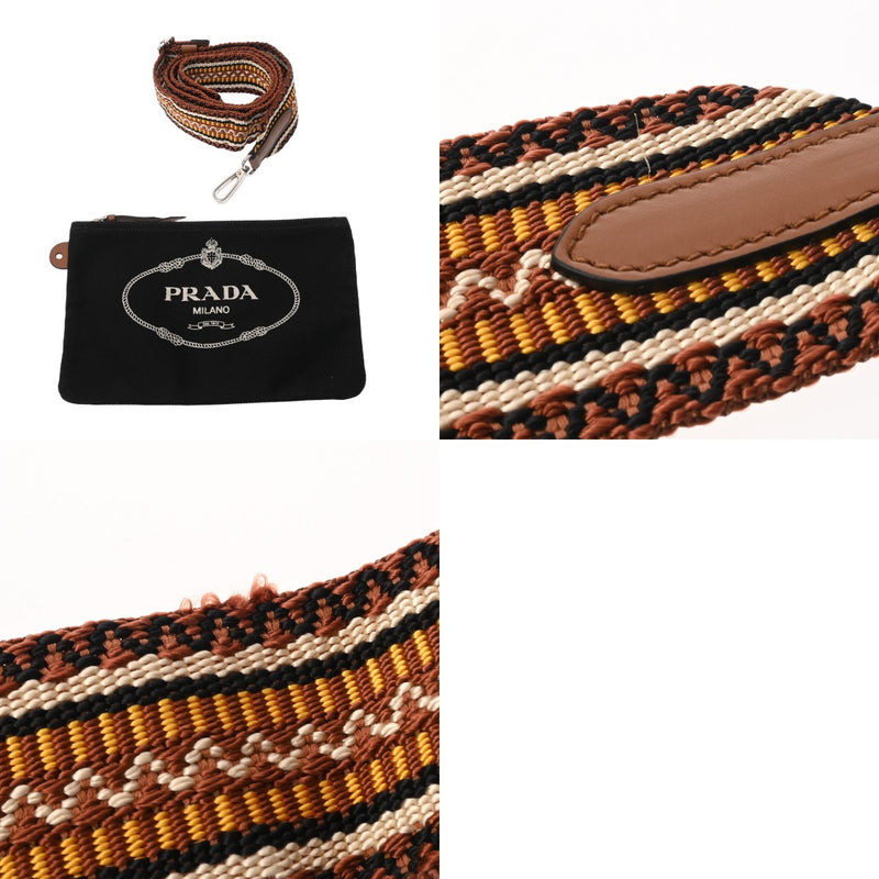 PRADA プラダ カナパ ファブリック ハンドバッグ ブラック 1BG186 レディース キャンバス トートバッグ ABランク 中古 銀蔵