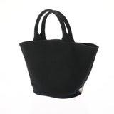 PRADA プラダ カナパ ファブリック ハンドバッグ ブラック 1BG186 レディース キャンバス トートバッグ ABランク 中古 銀蔵