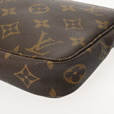 LOUIS VUITTON ルイヴィトン モノグラム ポシェット アクセソワール ブラウン M51980 レディース モノグラムキャンバス アクセサリーポーチ ABランク 中古 銀蔵