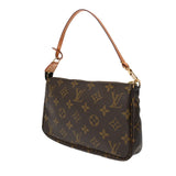 LOUIS VUITTON ルイヴィトン モノグラム ポシェット アクセソワール ブラウン M51980 レディース モノグラムキャンバス アクセサリーポーチ ABランク 中古 銀蔵