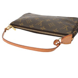 LOUIS VUITTON ルイヴィトン モノグラム ポシェット アクセソワール ブラウン M51980 レディース モノグラムキャンバス アクセサリーポーチ ABランク 中古 銀蔵