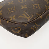 LOUIS VUITTON ルイヴィトン モノグラム ポシェット アクセソワール ブラウン M51980 レディース モノグラムキャンバス アクセサリーポーチ ABランク 中古 銀蔵