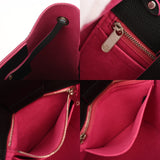 LOUIS VUITTON ルイヴィトン ロックミー バケット ノワール/ホットピンク M54677 レディース レザー ショルダーバッグ Aランク 中古 銀蔵