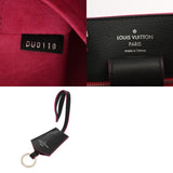 LOUIS VUITTON ルイヴィトン ロックミー バケット ノワール/ホットピンク M54677 レディース レザー ショルダーバッグ Aランク 中古 銀蔵