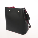 LOUIS VUITTON ルイヴィトン ロックミー バケット ノワール/ホットピンク M54677 レディース レザー ショルダーバッグ Aランク 中古 銀蔵