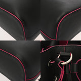 LOUIS VUITTON ルイヴィトン ロックミー バケット ノワール/ホットピンク M54677 レディース レザー ショルダーバッグ Aランク 中古 銀蔵