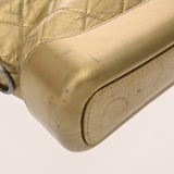 CHANEL シャネル ガブリエル スモールホーボー ゴールド A91810 レディース カーフ ショルダーバッグ Bランク 中古 銀蔵