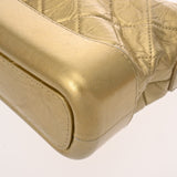 CHANEL シャネル ガブリエル スモールホーボー ゴールド A91810 レディース カーフ ショルダーバッグ Bランク 中古 銀蔵