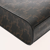 CELINE セリーヌ トリオンフキャンバス バーティカルカバ ミニ タン 1914372BZK レディース PVC レザー トートバッグ Aランク 中古 銀蔵