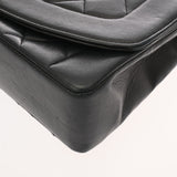 CHANEL シャネル マトラッセ ダイアナ 25cm チェーンショルダー ブラック A01165 レディース ラムスキン ショルダーバッグ Bランク 中古 銀蔵