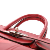 HERMES エルメス バーキン 35 ルージュピマン ルージュクー D刻印(2019年頃) ユニセックス ヴォースイフト ハンドバッグ Aランク 中古 銀蔵