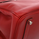 HERMES エルメス バーキン 35 ルージュピマン ルージュクー D刻印(2019年頃) ユニセックス ヴォースイフト ハンドバッグ Aランク 中古 銀蔵