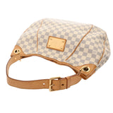 LOUIS VUITTON ルイヴィトン ダミエアズール ガリエラ PM ホワイト N55215 レディース ダミエキャンバス ハンドバッグ Bランク 中古 銀蔵