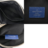 LOUIS VUITTON ルイヴィトン タイガ アウトドア メッセンジャー PM コバルト M33437 メンズ レザー ショルダーバッグ Bランク 中古 銀蔵