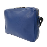 LOUIS VUITTON ルイヴィトン タイガ アウトドア メッセンジャー PM コバルト M33437 メンズ レザー ショルダーバッグ Bランク 中古 銀蔵