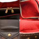 LOUIS VUITTON ルイヴィトン ダミエ システィナ MM ブラウン N41541 レディース ダミエキャンバス ショルダーバッグ Bランク 中古 銀蔵