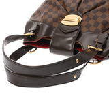 LOUIS VUITTON ルイヴィトン ダミエ システィナ MM ブラウン N41541 レディース ダミエキャンバス ショルダーバッグ Bランク 中古 銀蔵
