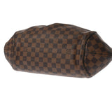 LOUIS VUITTON ルイヴィトン ダミエ システィナ MM ブラウン N41541 レディース ダミエキャンバス ショルダーバッグ Bランク 中古 銀蔵