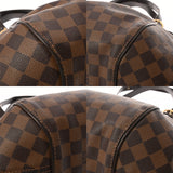 LOUIS VUITTON ルイヴィトン ダミエ システィナ MM ブラウン N41541 レディース ダミエキャンバス ショルダーバッグ Bランク 中古 銀蔵