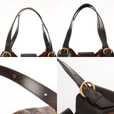 LOUIS VUITTON ルイヴィトン ダミエ システィナ MM ブラウン N41541 レディース ダミエキャンバス ショルダーバッグ Bランク 中古 銀蔵