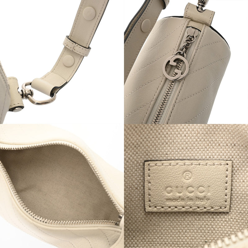 GUCCI グッチ ブロンディ ミニショルダーバッグ アイボリー 760170 レディース レザー ショルダーバッグ Aランク 中古 銀蔵