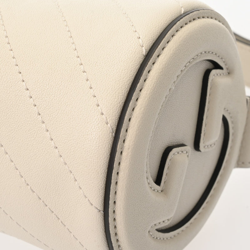 GUCCI グッチ ブロンディ ミニショルダーバッグ アイボリー 760170 レディース レザー ショルダーバッグ Aランク 中古 銀蔵