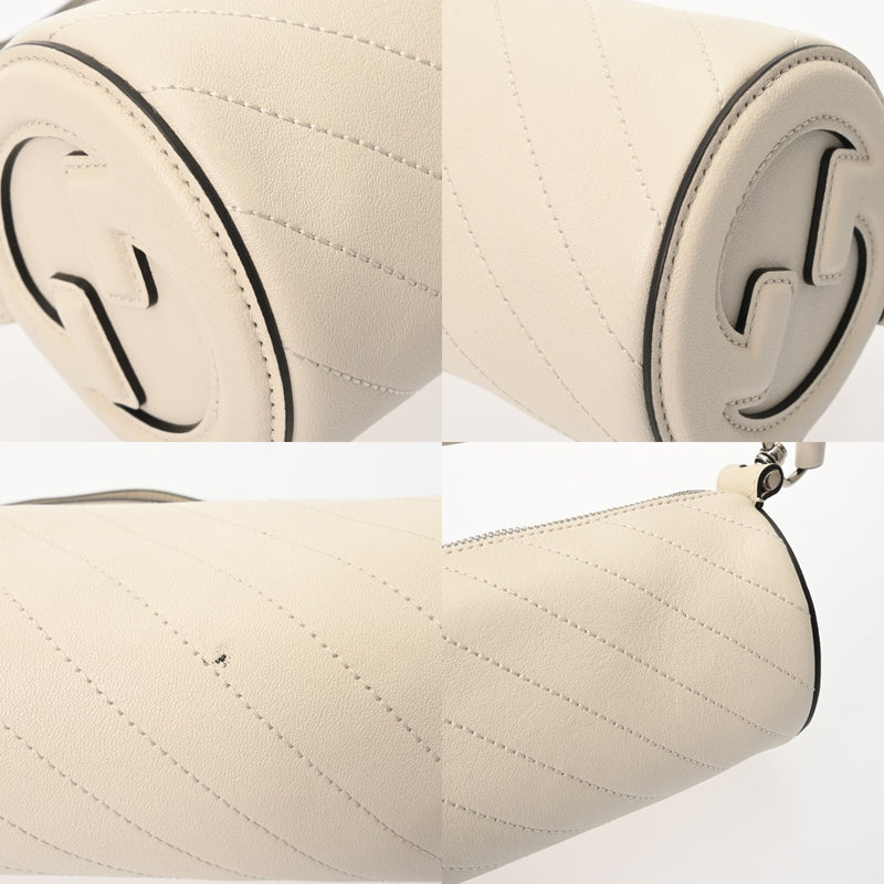 GUCCI グッチ ブロンディ ミニショルダーバッグ アイボリー 760170 レディース レザー ショルダーバッグ Aランク 中古 銀蔵