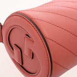 GUCCI グッチ ブロンディ ミニショルダーバッグ ピンク 760170 レディース レザー ショルダーバッグ Aランク 中古 銀蔵