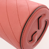 GUCCI グッチ ブロンディ ミニショルダーバッグ ピンク 760170 レディース レザー ショルダーバッグ Aランク 中古 銀蔵