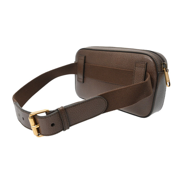 GUCCI グッチ 100周年記念 ブラウン／マルチカラー 602695 ユニセックス ボディバッグ Aランク 中古 銀蔵