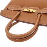 HERMES エルメス バーキン 35 ゴールド X刻印(2016年頃) ユニセックス トゴ ハンドバッグ Aランク 中古 銀蔵