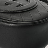 GUCCI グッチ ブロンディ ミニショルダー ブラック 760175 ユニセックス レザー ショルダーバッグ Aランク 中古 銀蔵