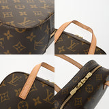 LOUIS VUITTON ルイヴィトン モノグラム スポンティーニ 2WAY ブラウン M47500 レディース モノグラムキャンバス ハンドバッグ ABランク 中古 銀蔵