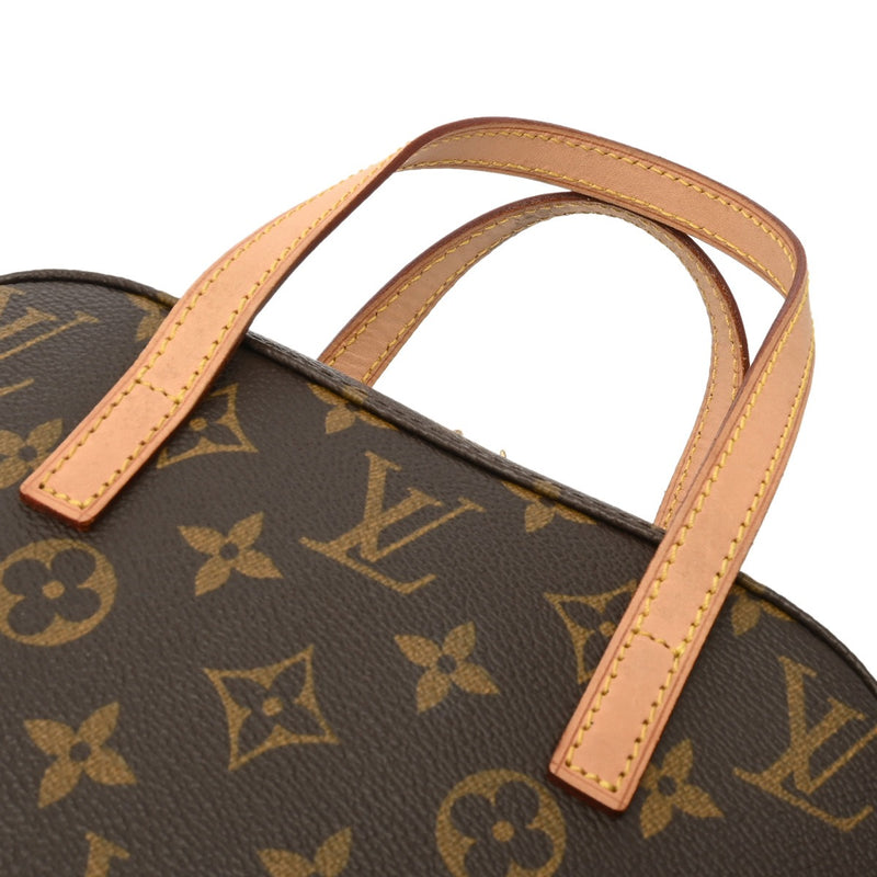 LOUIS VUITTON ルイヴィトン モノグラム スポンティーニ 2WAY ブラウン M47500 レディース モノグラムキャンバス ハンドバッグ ABランク 中古 銀蔵