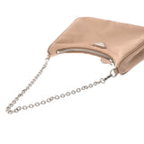 PRADA プラダ ショルダーバッグ ベージュ 1BH204 レディース ナイロン/サフィアーノレザー ショルダーバッグ ABランク 中古 銀蔵