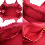 PRADA プラダ カナパ ラージ トート ピンク 1BG642 レディース キャンバス ハンドバッグ Bランク 中古 銀蔵