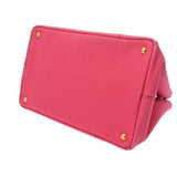 PRADA プラダ カナパ ラージ トート ピンク 1BG642 レディース キャンバス ハンドバッグ Bランク 中古 銀蔵