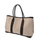 HERMES エルメス ガーデンパーティ TPM マロン □I刻印(2005年頃) レディース トワルアッシュ ブッフルスキッパー ハンドバッグ Bランク 中古 銀蔵