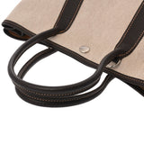 HERMES エルメス ガーデンパーティ TPM マロン □I刻印(2005年頃) レディース トワルアッシュ ブッフルスキッパー ハンドバッグ Bランク 中古 銀蔵