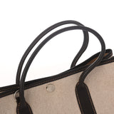 HERMES エルメス ガーデンパーティ TPM マロン □I刻印(2005年頃) レディース トワルアッシュ ブッフルスキッパー ハンドバッグ Bランク 中古 銀蔵