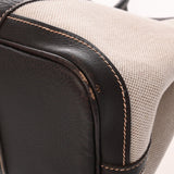 HERMES エルメス ガーデンパーティ TPM マロン □I刻印(2005年頃) レディース トワルアッシュ ブッフルスキッパー ハンドバッグ Bランク 中古 銀蔵