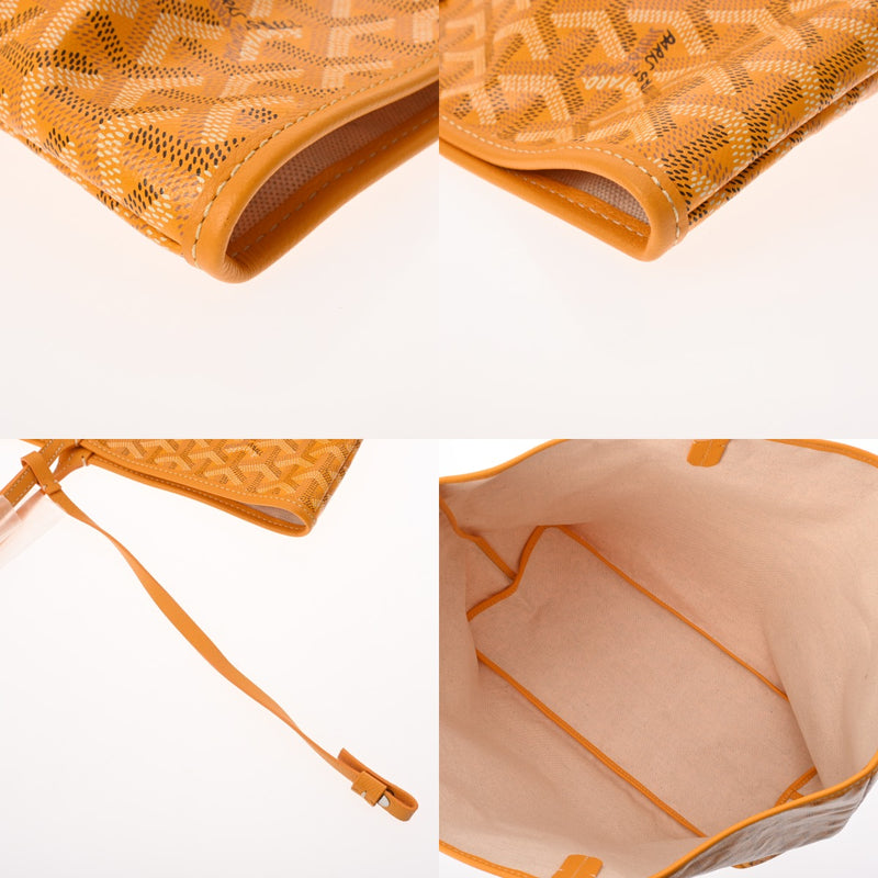 Goyard Paris サンルイ PM イエロー　トート　　ゴヤール ゴヤール GOYARD サンルイPM イエロー PVC ユニセックス トート