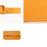GOYARD ゴヤール サンルイ PM ヘリンボーン イエロー ユニセックス PVC トートバッグ 未使用 銀蔵
