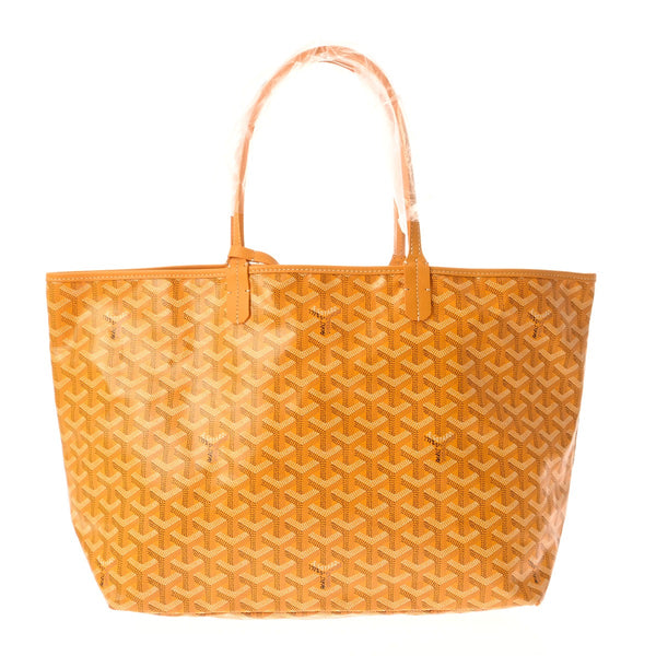 GOYARD ゴヤール サンルイ PM ヘリンボーン イエロー ユニセックス PVC