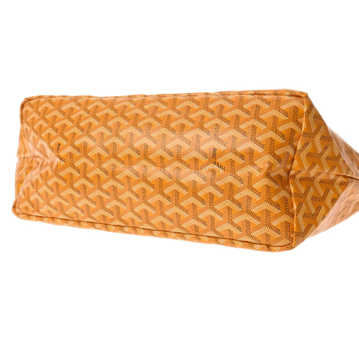 GOYARD ゴヤール サンルイ PM ヘリンボーン イエロー ユニセックス PVC