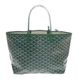 GOYARD ゴヤール サンルイ PM グリーン ユニセックス PVC トートバッグ 未使用 銀蔵