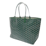 GOYARD ゴヤール サンルイ PM グリーン ユニセックス PVC トートバッグ 未使用 銀蔵