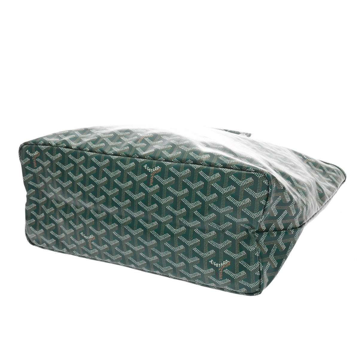 ゴヤール サンルイ PM グリーン ユニセックス PVC トートバッグ GOYARD
