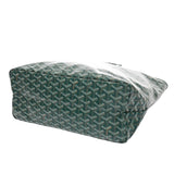 GOYARD ゴヤール サンルイ PM グリーン ユニセックス PVC トートバッグ 未使用 銀蔵
